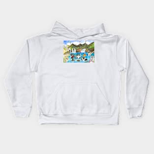 Pets at Fairy Falls Scotland Kids Hoodie